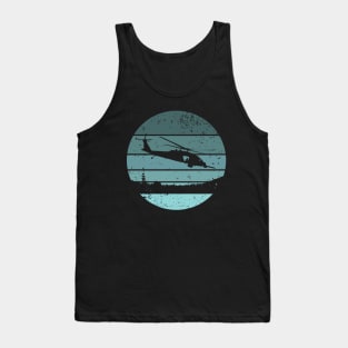 UH 60 Blackhawk sunset Tank Top